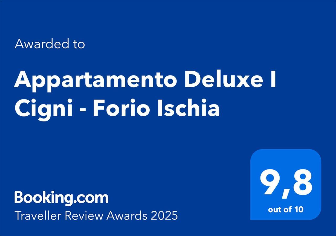 Appartamento Deluxe I Cigni - Forio 이스키아 외부 사진